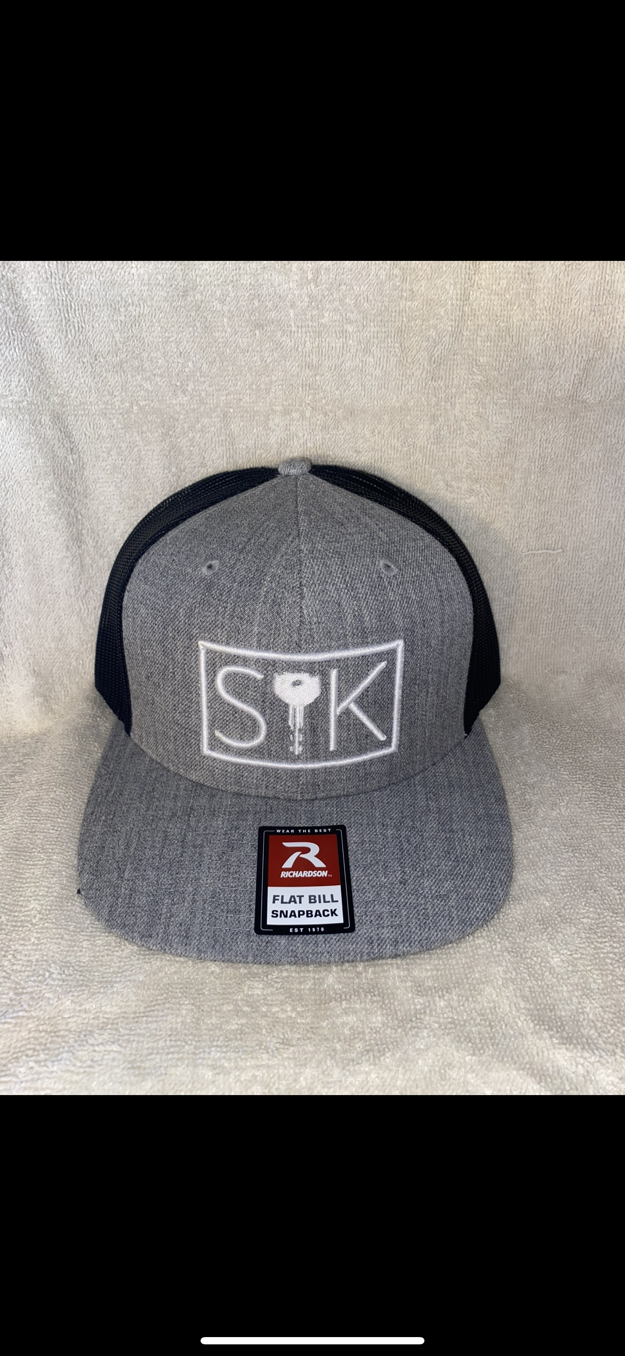 SIK Grey/ Black Snapback