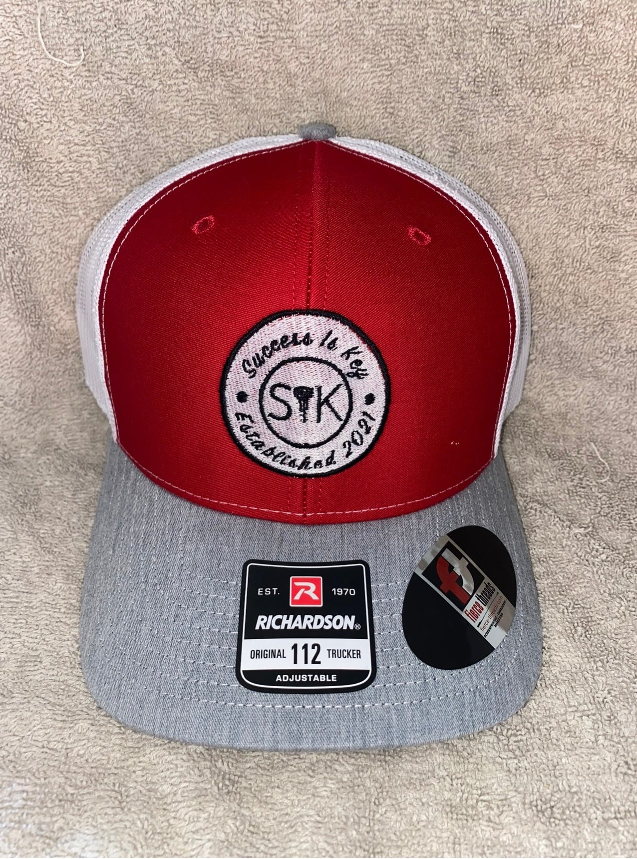 Success Is Key Tri Color Trucker Hat