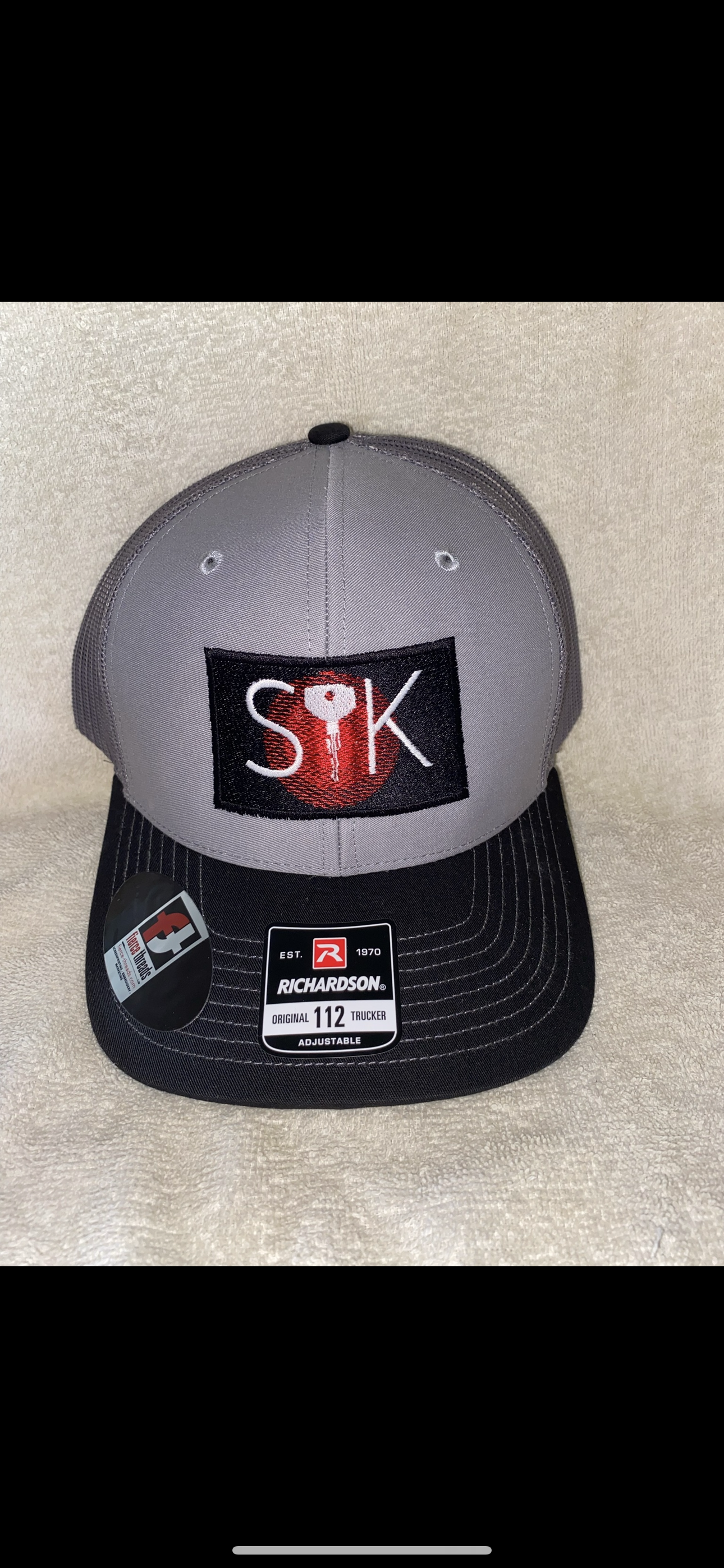 SIK Black/Grey Trucker Hat