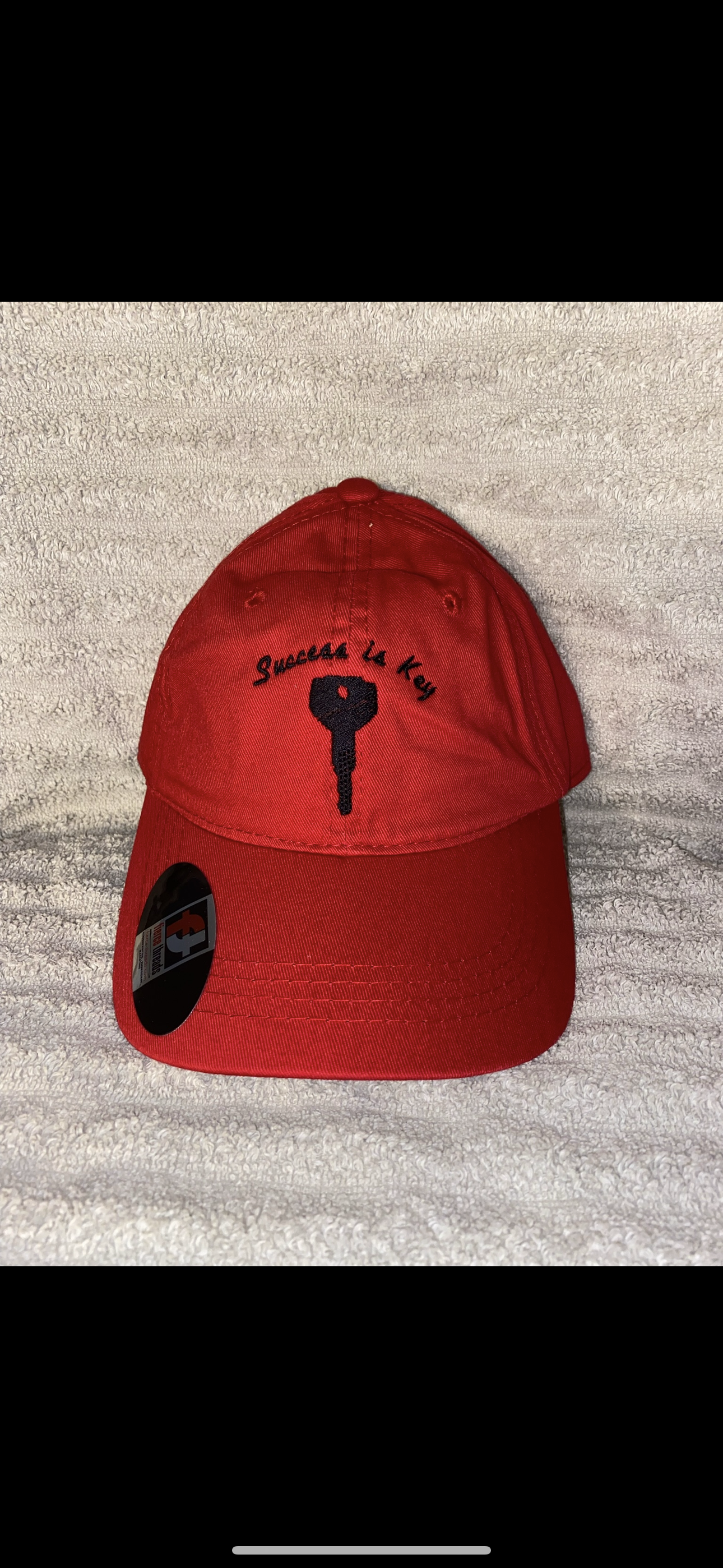 Success Is Key Red Dad Hat