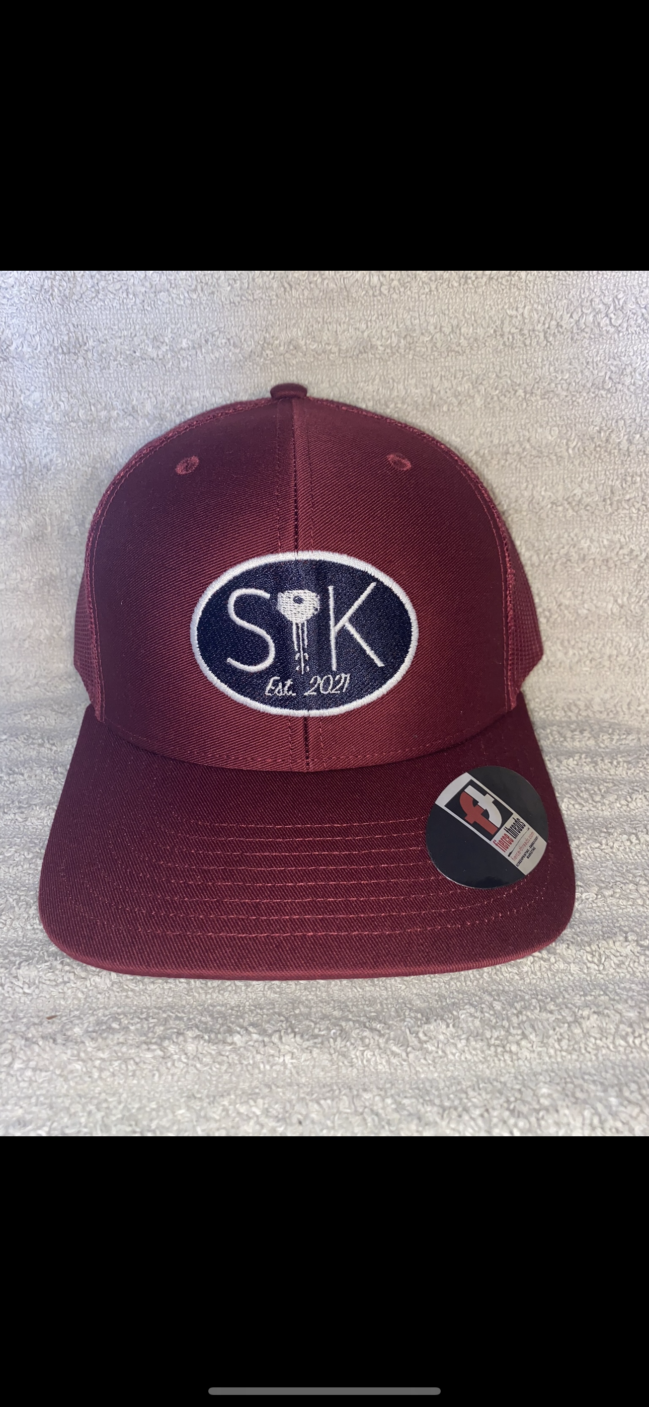 SIK Maroon Trucker Hat