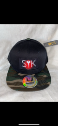 SIK Black/ Camo snapback
