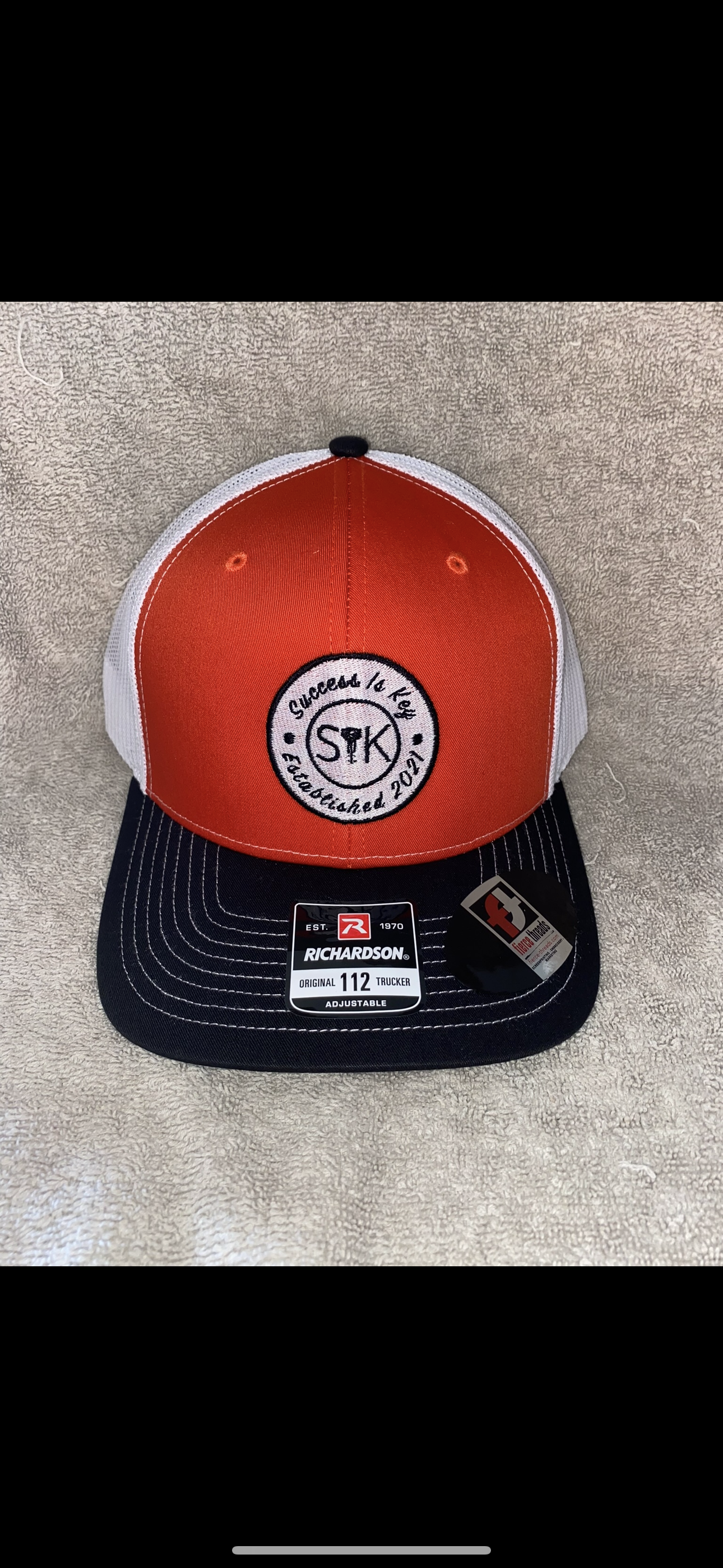 Success Is Key Tri Color Trucker Hat
